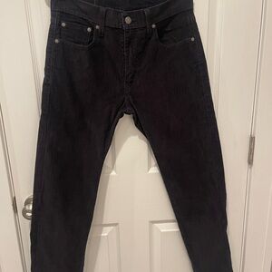Levi's Men's Dark Black Skinny Jeans